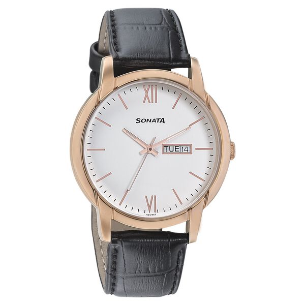SON NP77031WL04 UTSAV SONATA GENTS WATCH SON NP77031WL04 UTSAV SONATA GENTS WATCH
